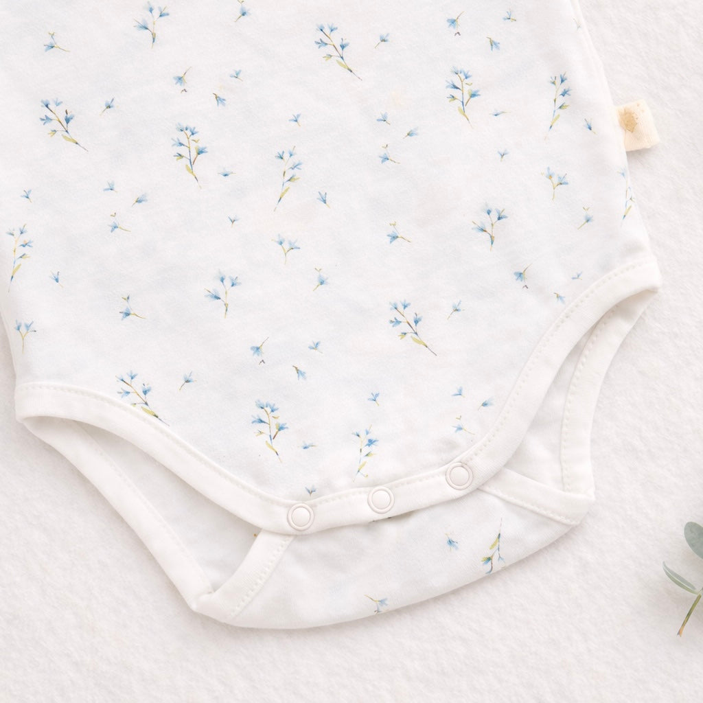 Body Broderie Floral Algodón Pima