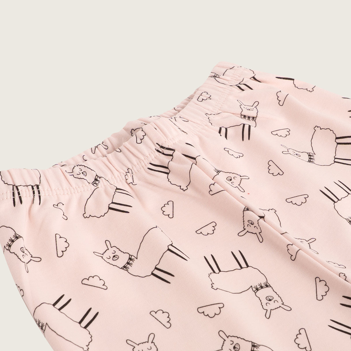 Pijama Llamita para niña de algodón Pima