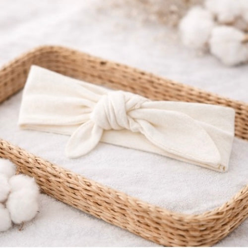 Diadema lazo de algodón orgánico