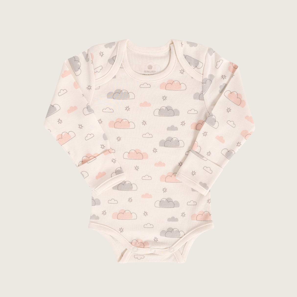 Body básico nubes rosa