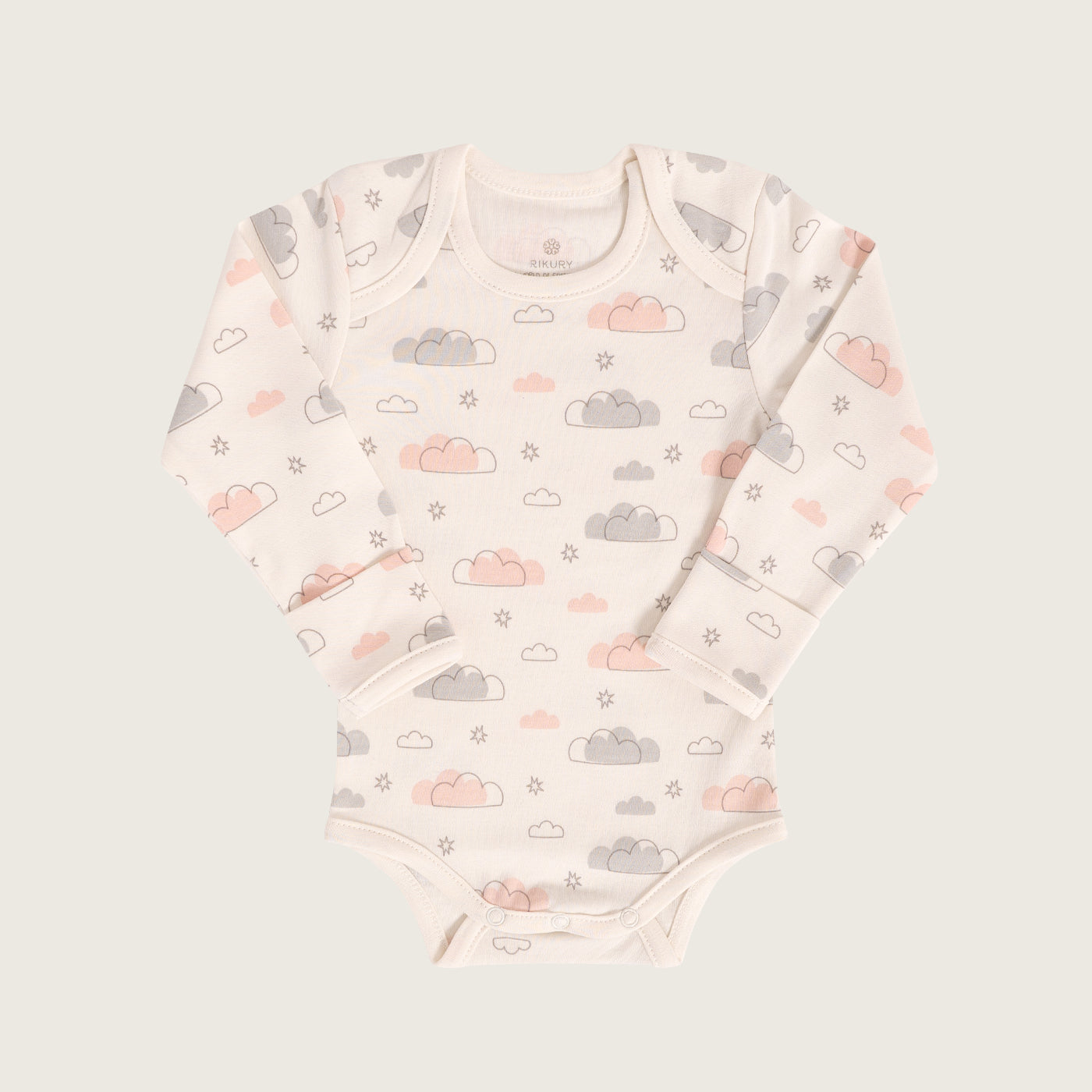 Body básico nubes rosa