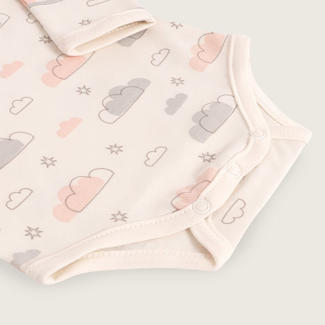 Body básico nubes rosa