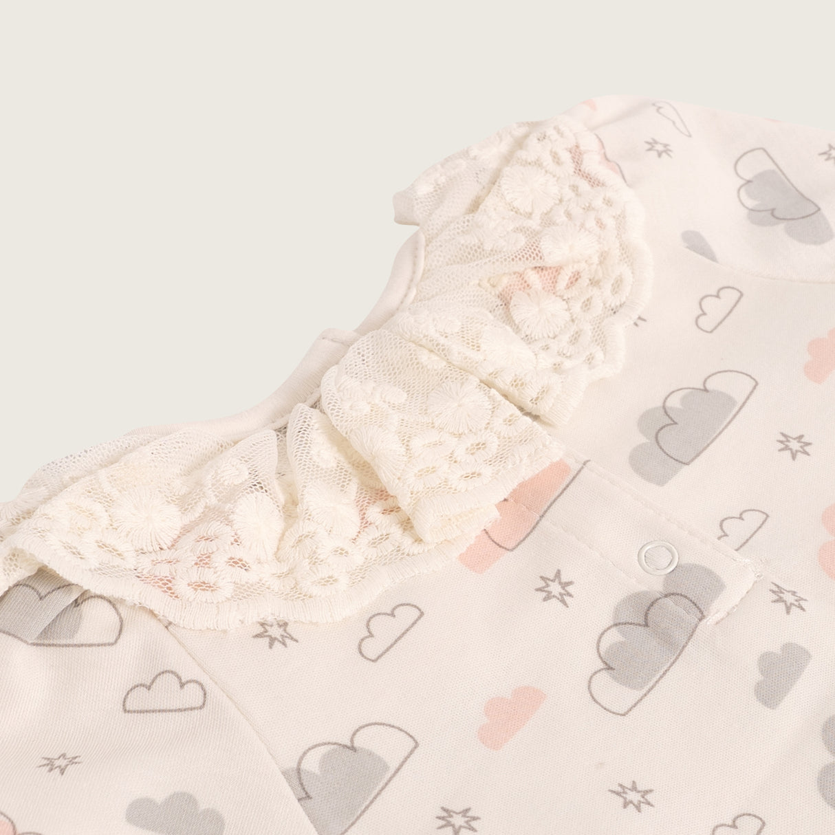 Body collar nubes rosa