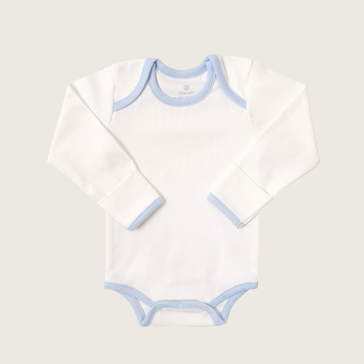 AJUA4RNTT Ajuar orgánico collareta celeste 6 piezas S/. 319 Ajuar orgánico Ajuares Rikury Rikury