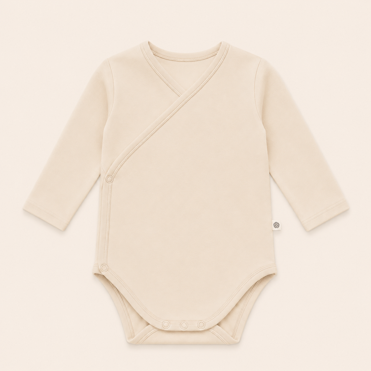 Pack 3 Bodies de algodón | Avena, Ivory, Celeste