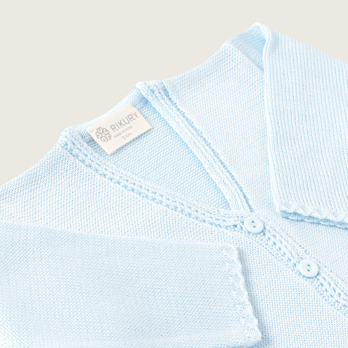 Bolero celeste cascadas S/. 98 Bolero Baby Boy Rikury Rikury