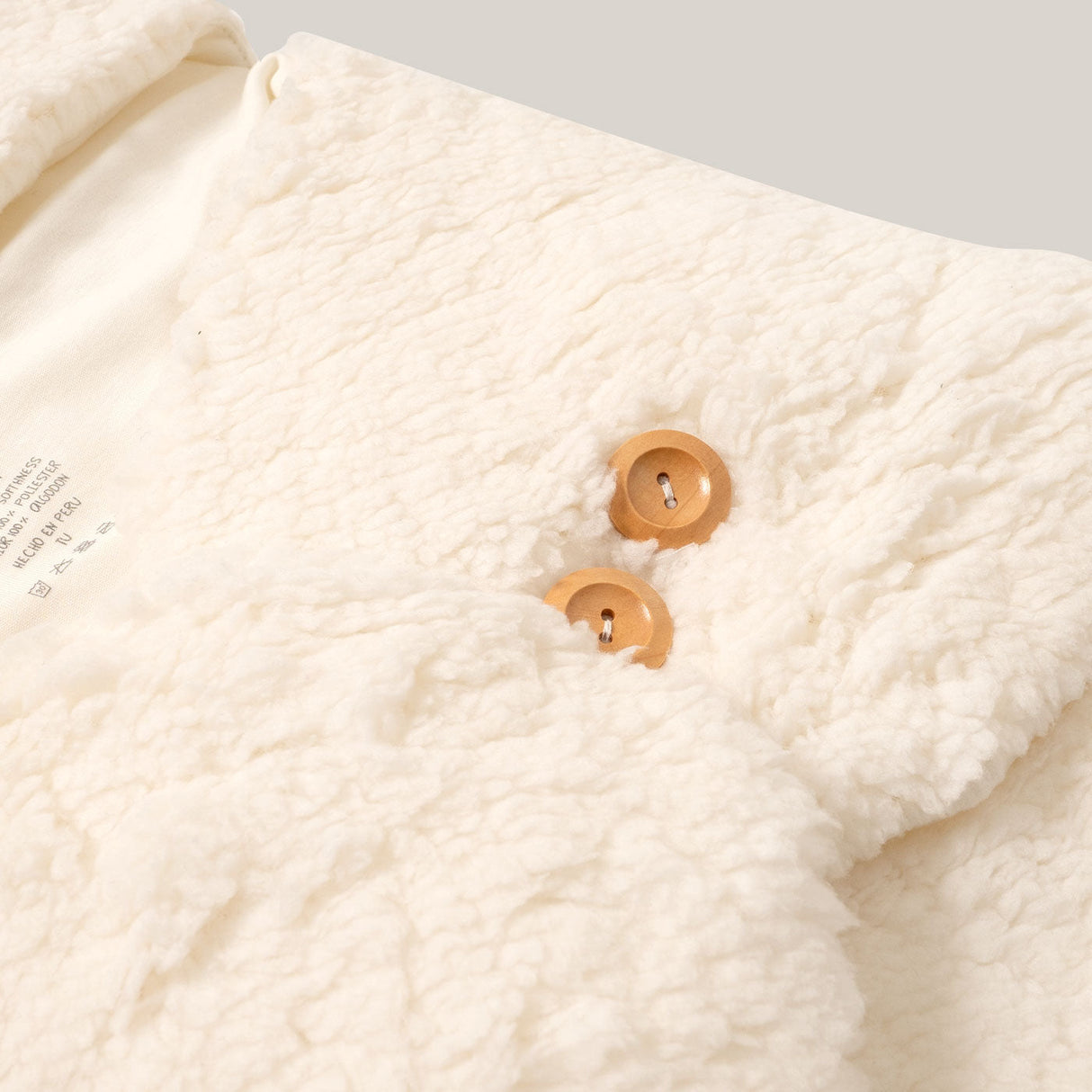 BOLSA3UOI24 Bolsa de dormir envolvente Osito Ivory S/. 159 Bolsa de dormir Accesorios Rikury Rikury