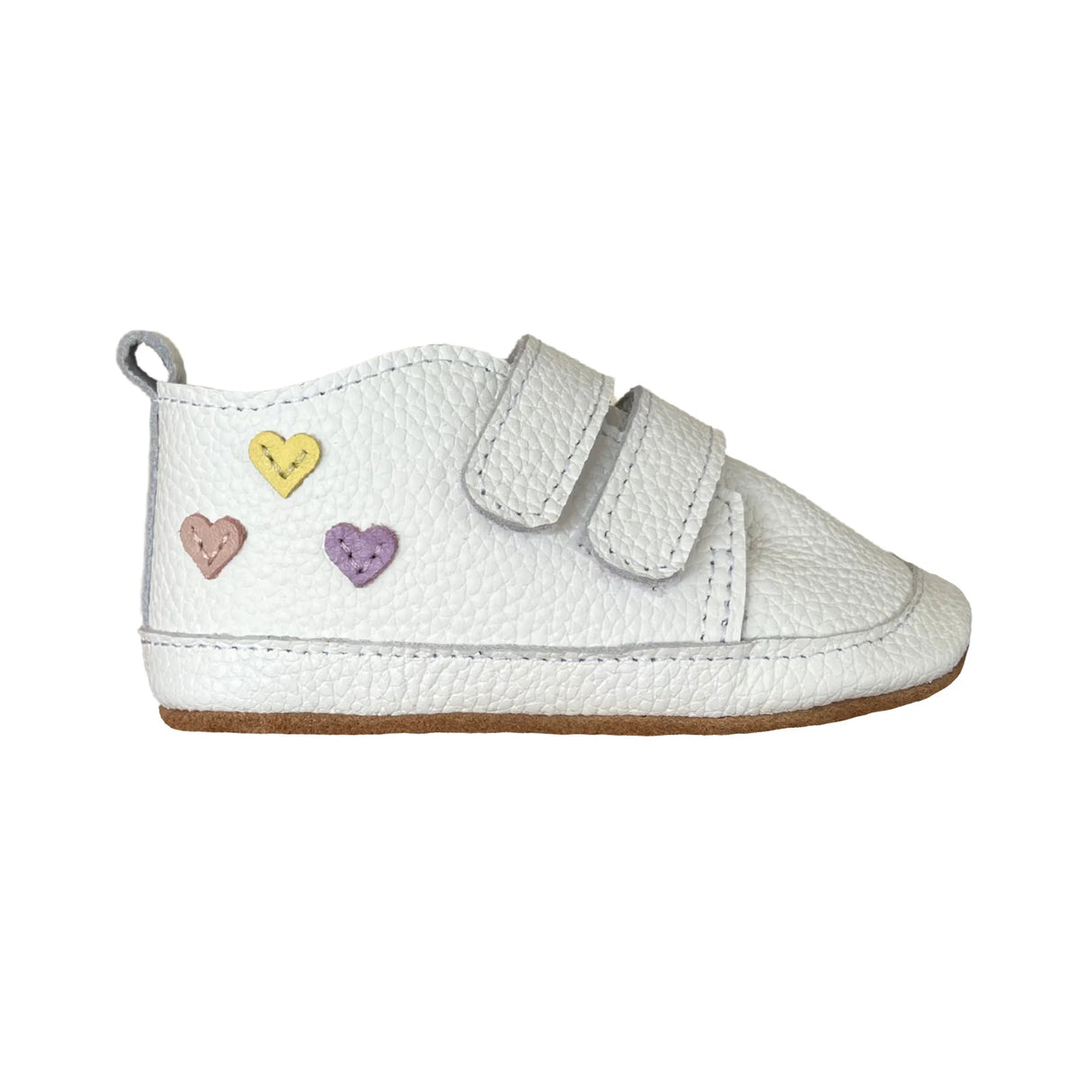 Zapatilla Circus Corazón blanco