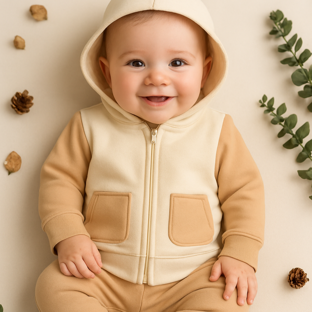 Conjunto Franela Beige