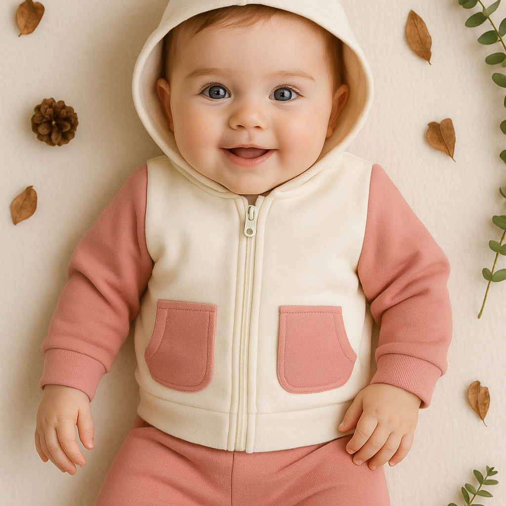 Conjunto Franela Rosa