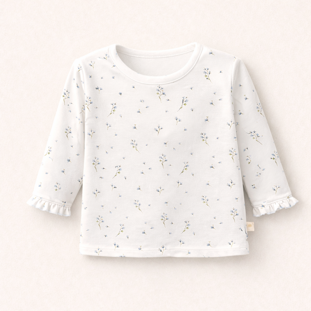Pijama niña Floral de algodón Pima
