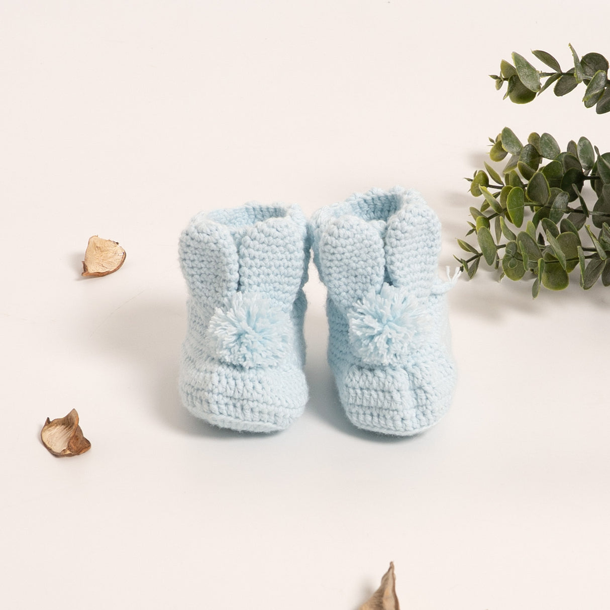 Botita tejida conejito