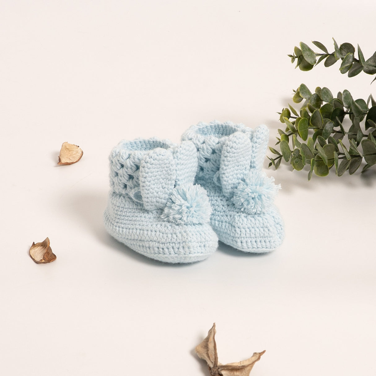 Botita tejida conejito