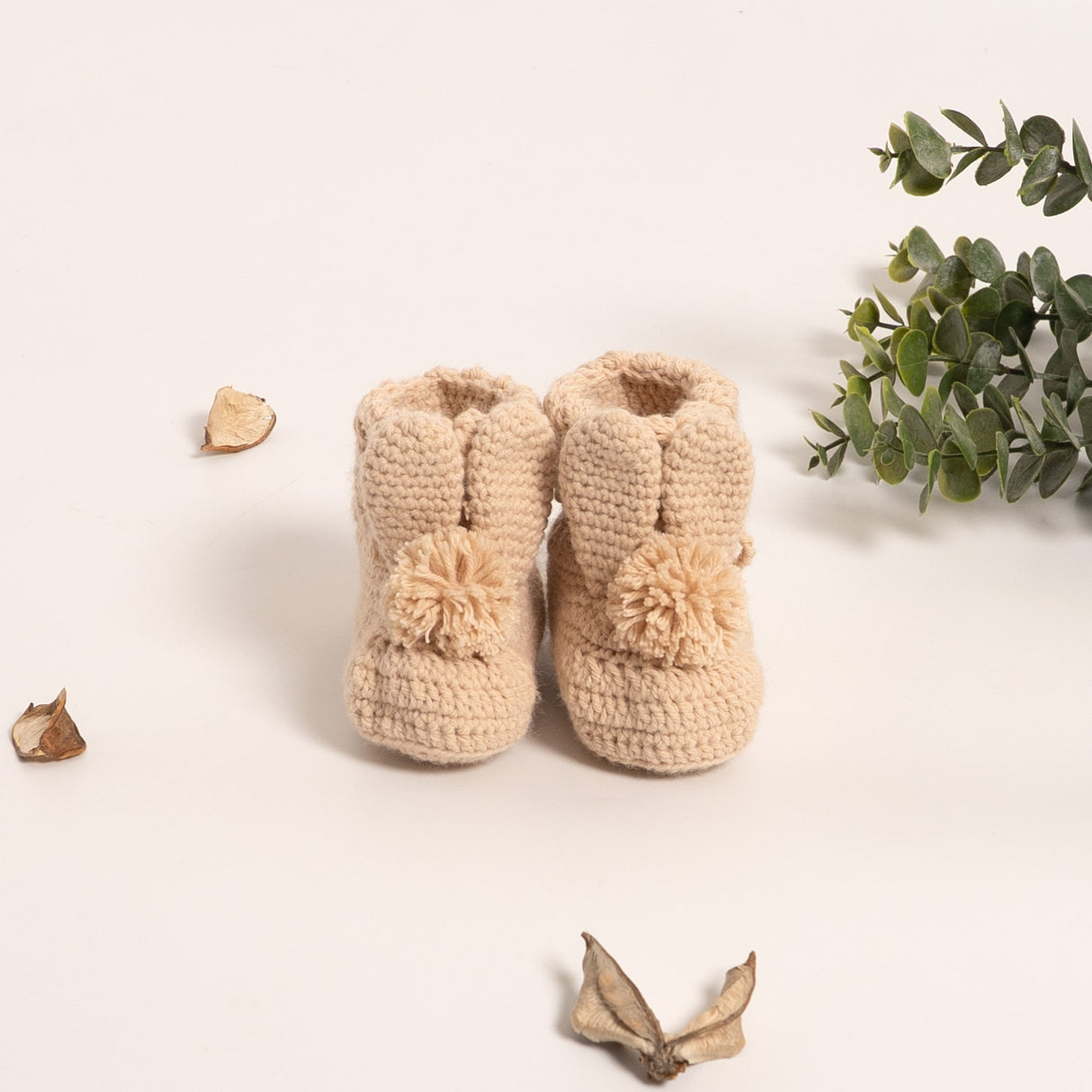 Botita tejida conejito