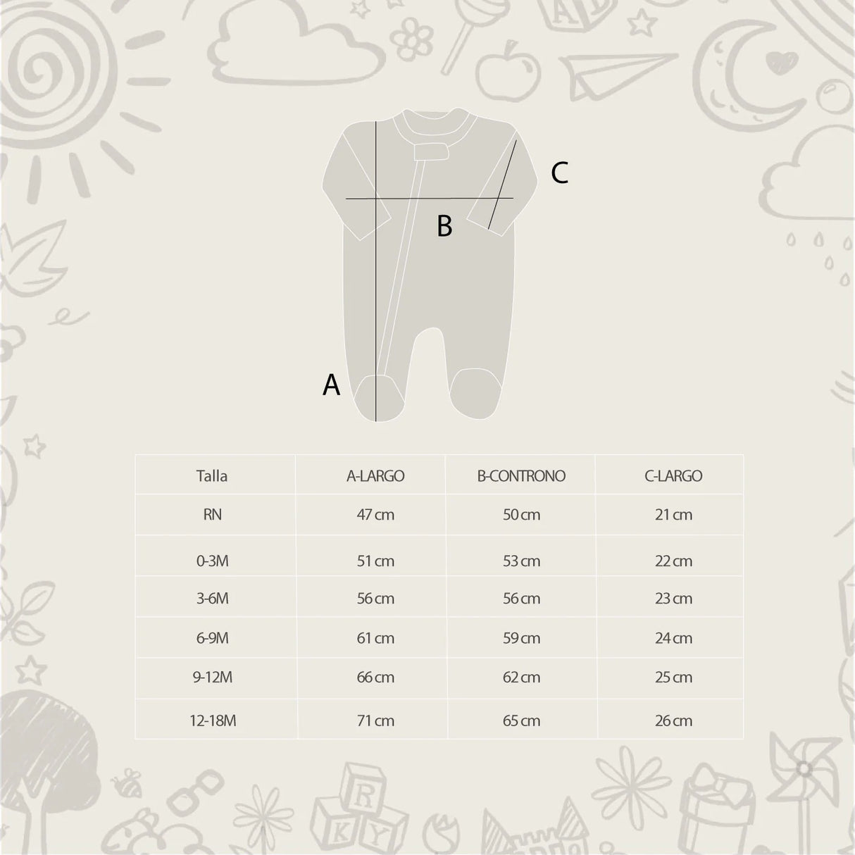 Enterizo Invernal Algodón Jacquard