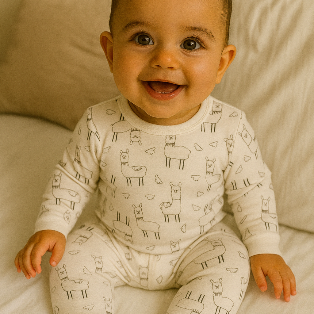 Pijama Llamita Ivory Bebé