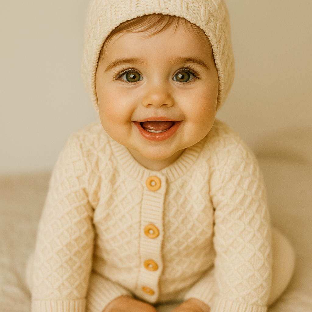 Set Tejido 3 piezas Ivory