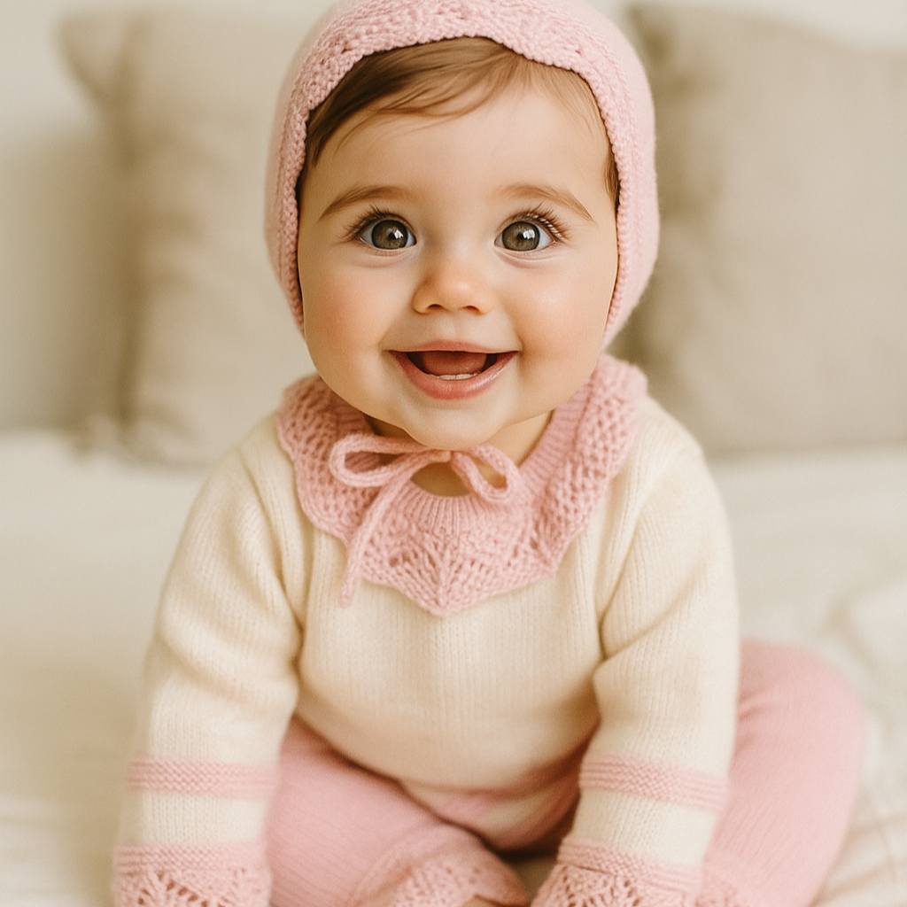 Set Tejido Pima Rosa