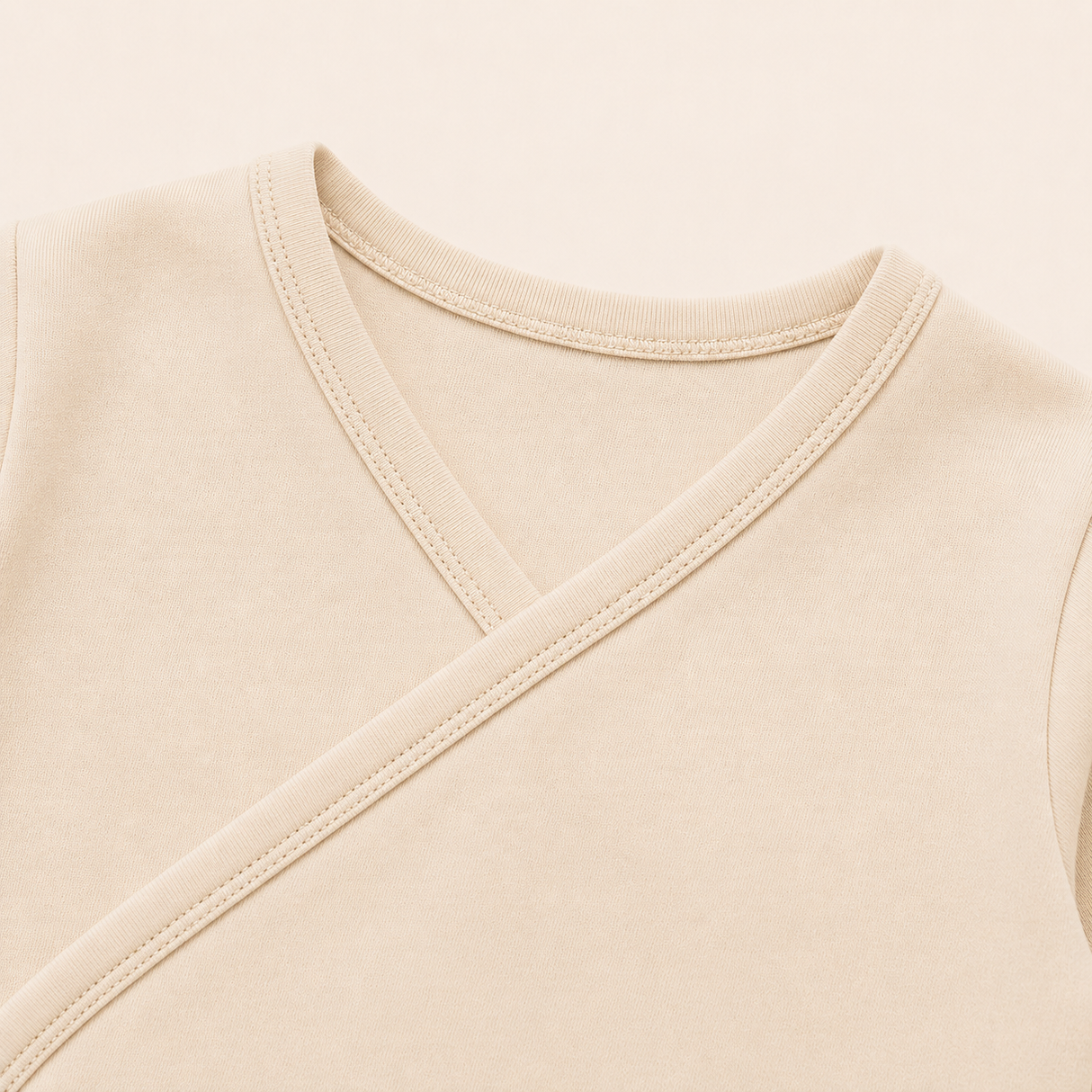Pack 3 Bodies de algodón | Avena, Ivory, Ivory Rosa