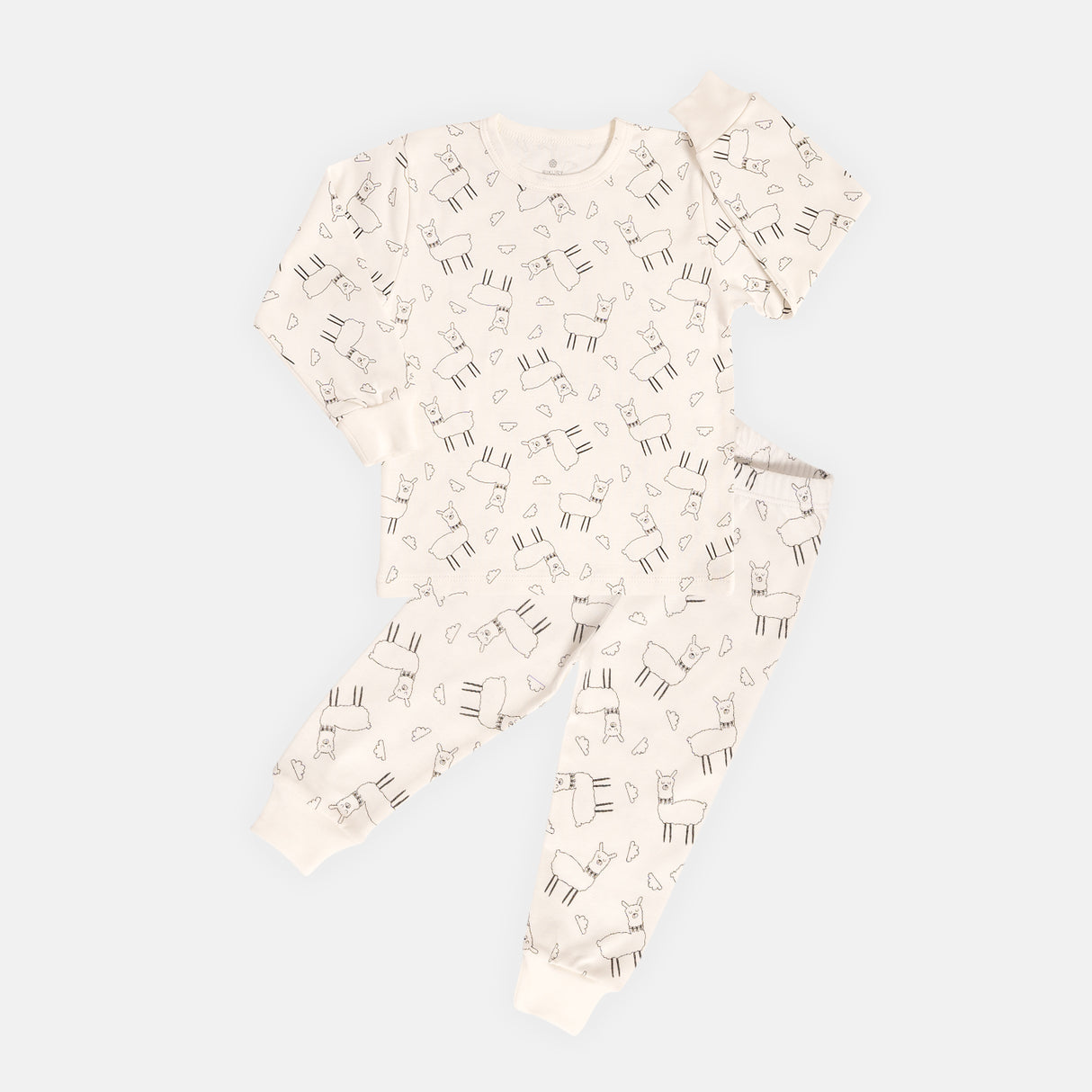 Pijama Llamita Ivory Kid