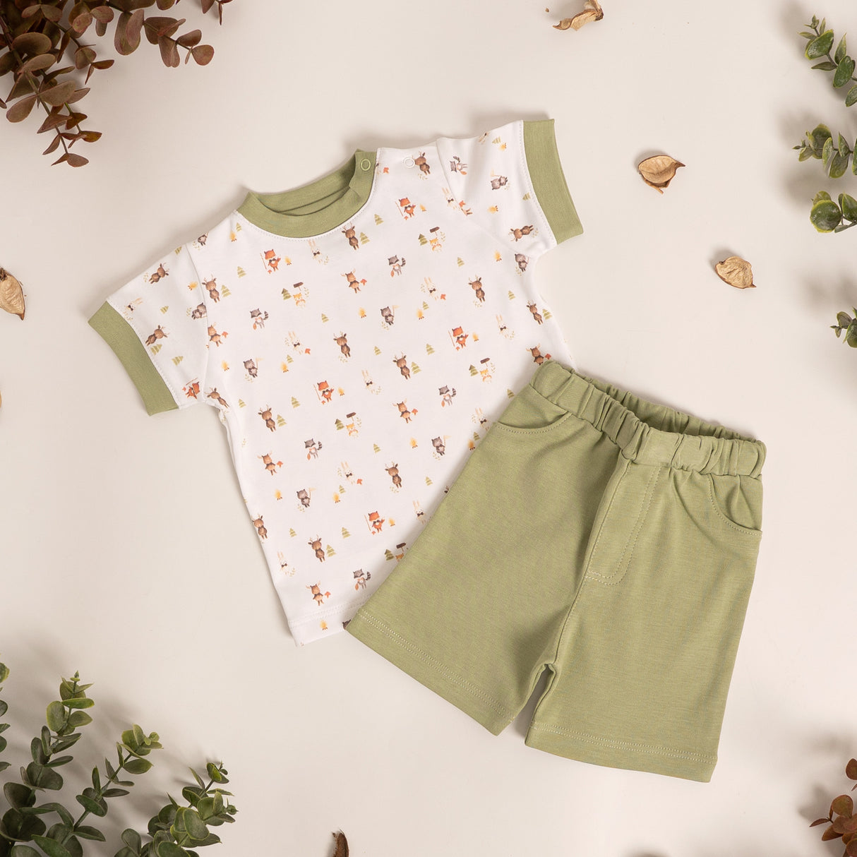 Conjunto Animalitos del bosque