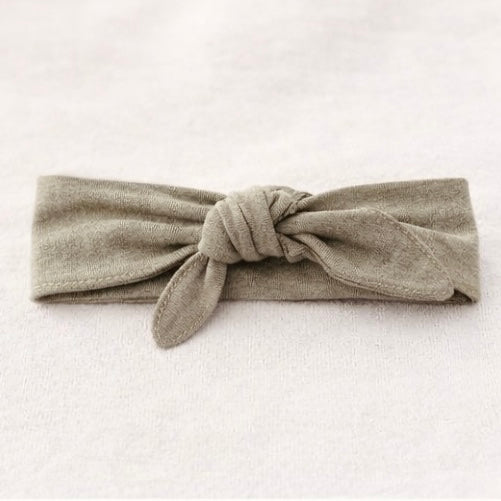 Diadema lazo de algodón orgánico