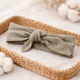 Diadema lazo de algodón orgánico