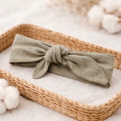 Diadema lazo de algodón orgánico