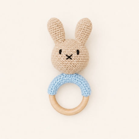 Sonajero mordedor conejito Miffy beige