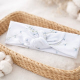 Diadema lazo de algodón Pima con diseño