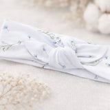 Diadema lazo de algodón Pima con diseño