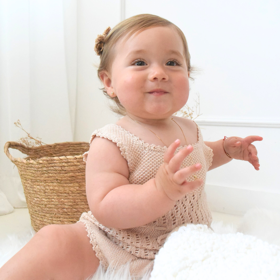 Body lazo nude tejido de algodón