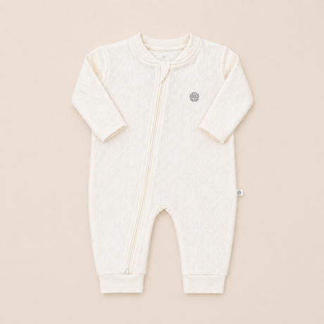 Enterizo algodón Jacquard sin piés