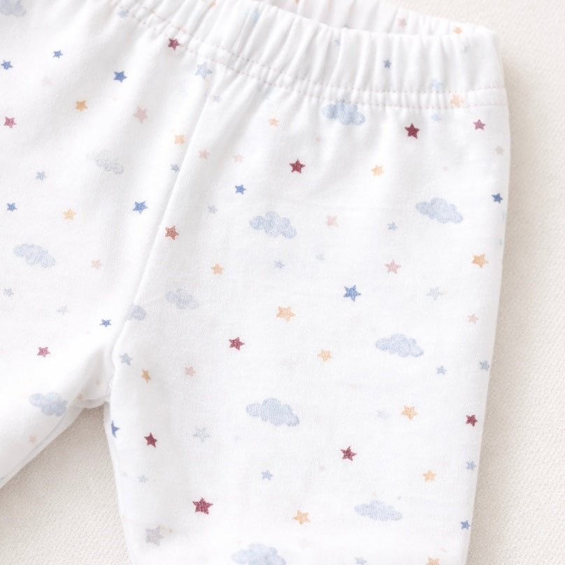 Pijama niño Nubes de algodón Pima