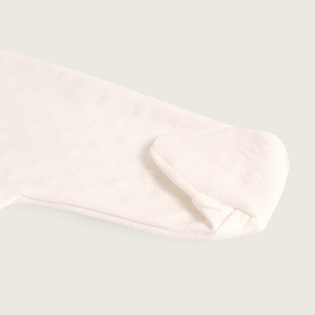 Enterizo algodón Jacquard con piés