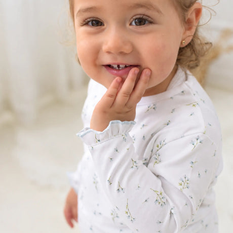 Pijama niña Floral de algodón Pima