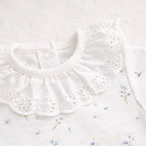 Body Broderie Floral Algodón Pima