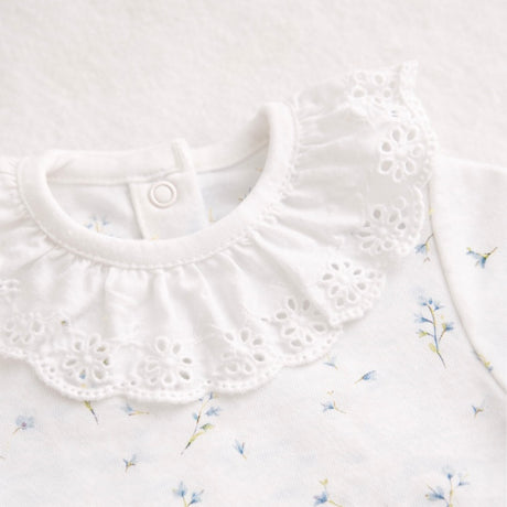 Body Broderie Floral Algodón Pima