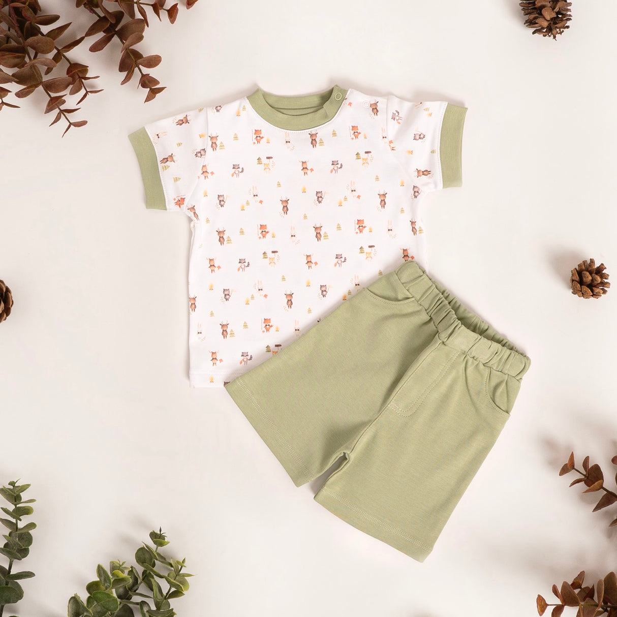 Conjunto Animalitos del bosque