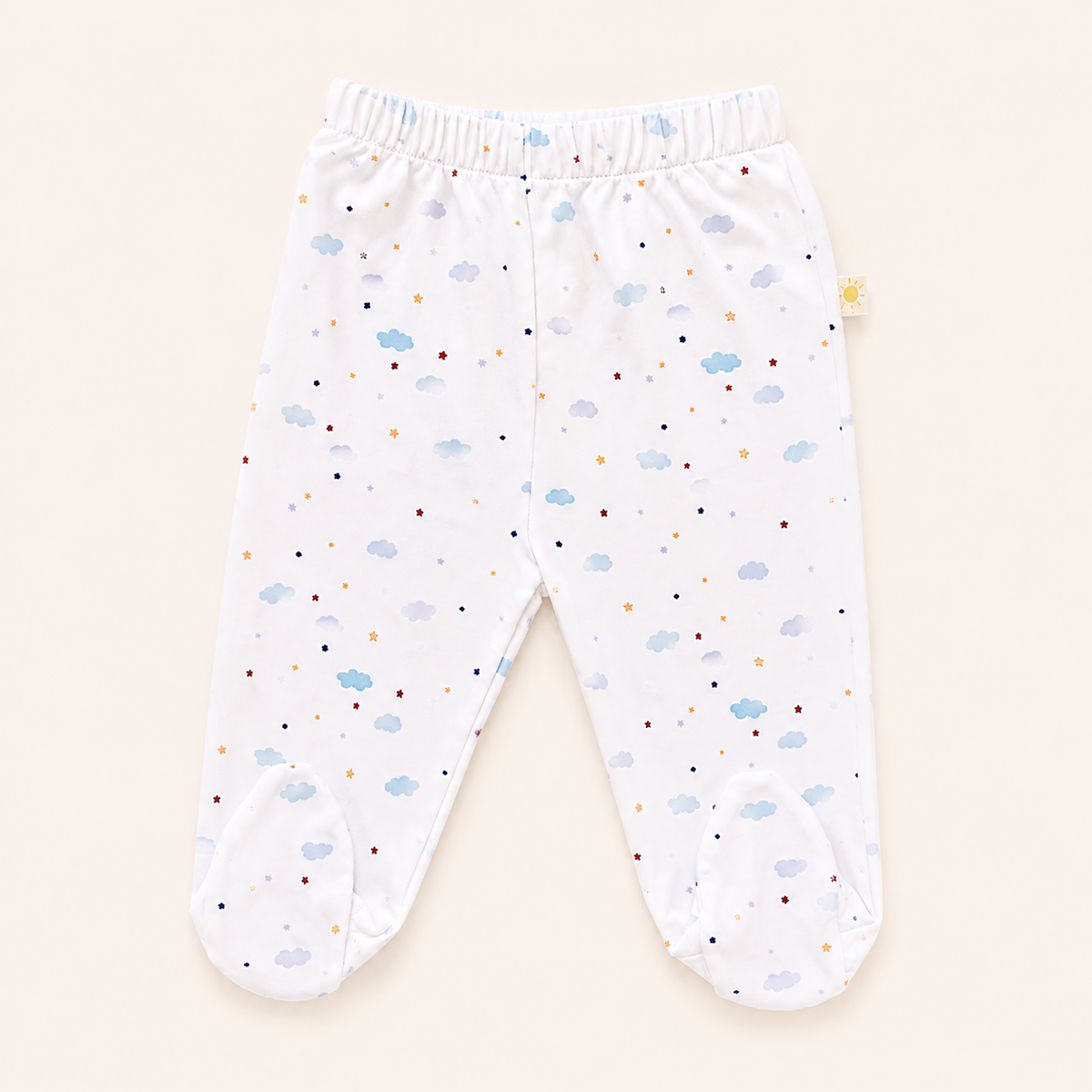 Set Nubes y Estrellas | 3 piezas | Algodón Pima