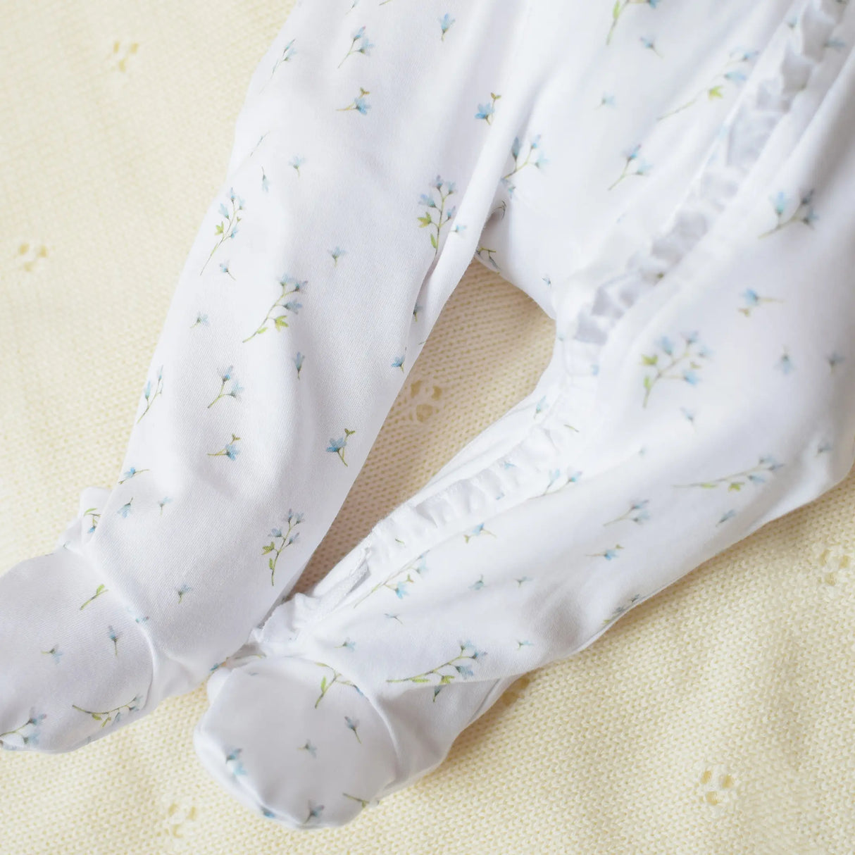 Enterizo Floral Bebé | 100% Algodón Pima Premium
