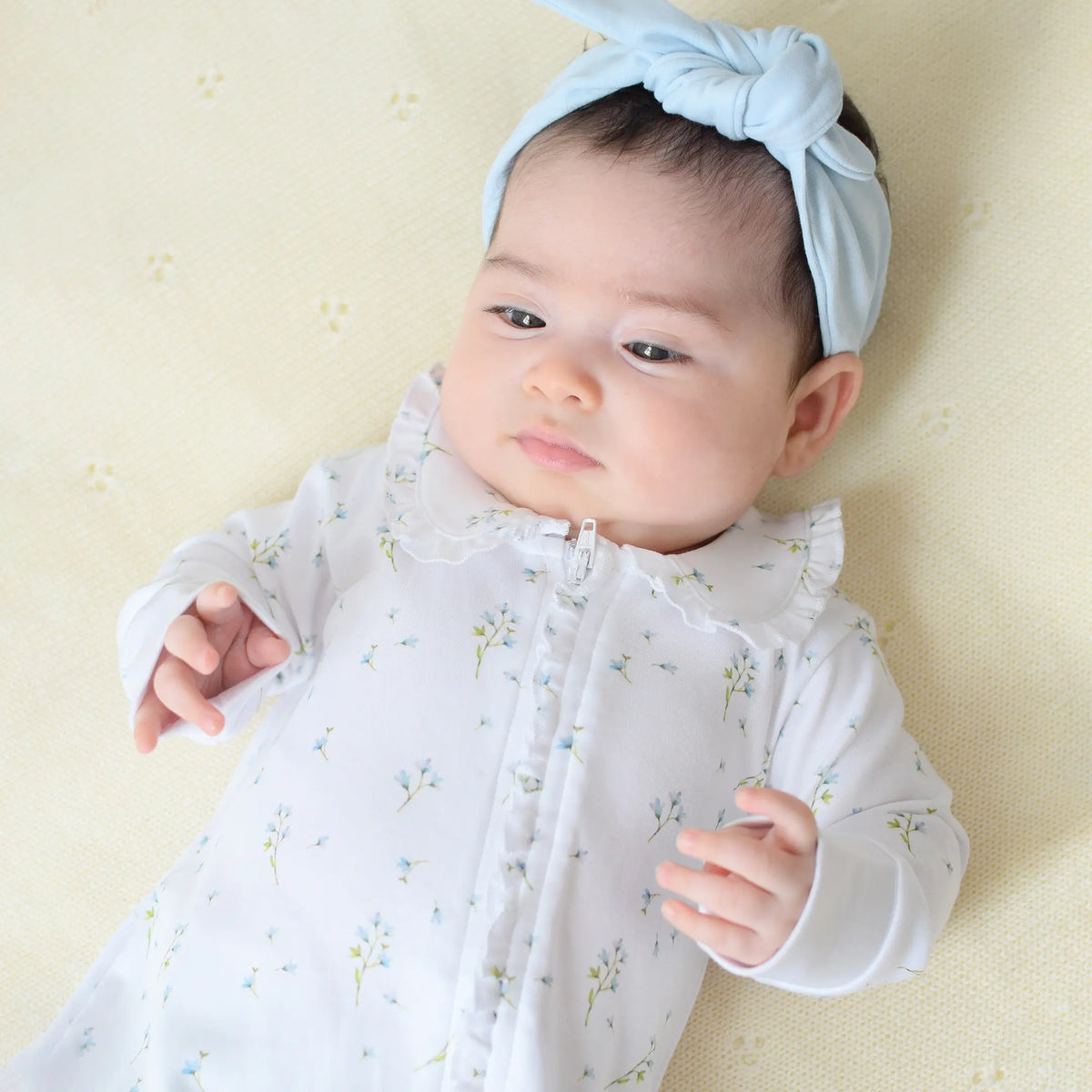 Enterizo Floral Bebé | 100% Algodón Pima Premium