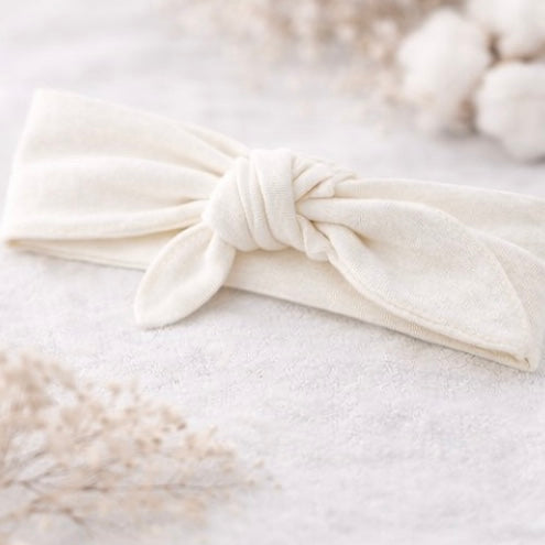 Diadema lazo de algodón orgánico