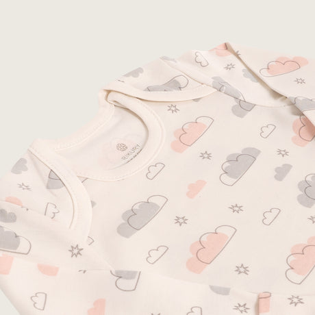 Body básico nubes rosa