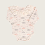 Body collar nubes rosa
