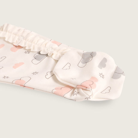 Enterizo de Nubes Rosa Algodón Pima