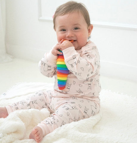 Pijama Llamita de algodón Pima