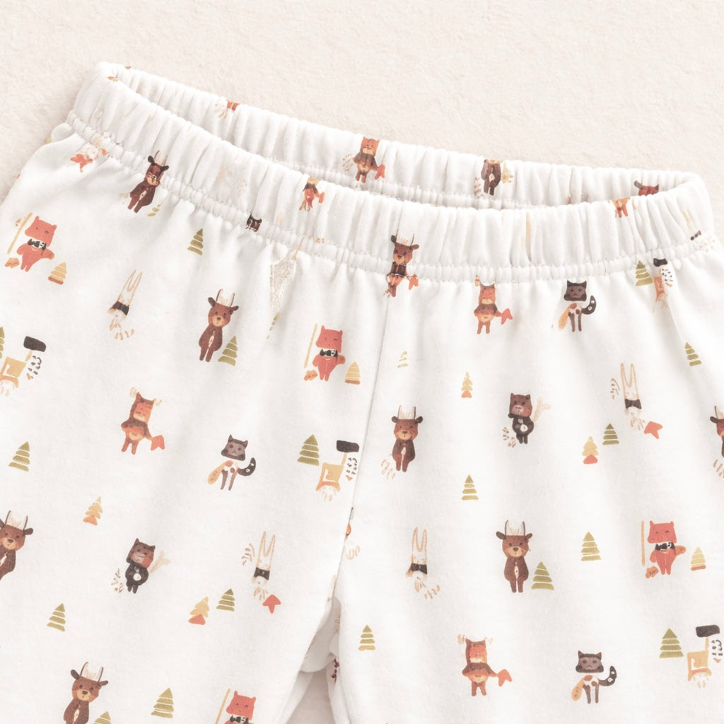 Pijama bosques de algodón Pima