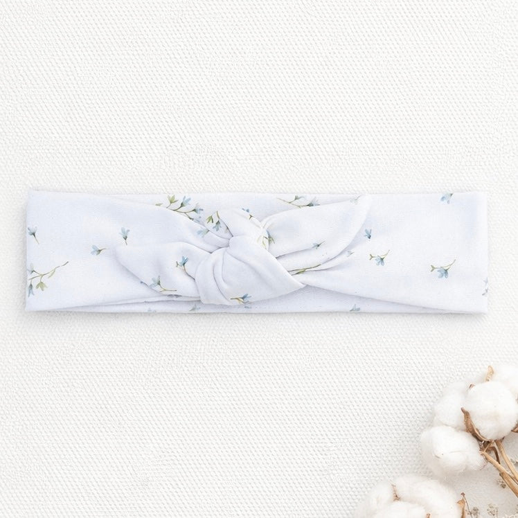 Diadema lazo de algodón Pima con diseño