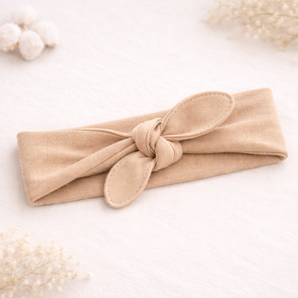 Diadema lazo de algodón orgánico